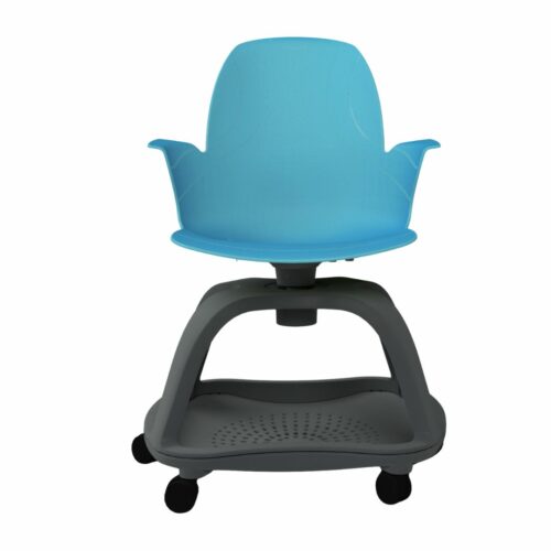 Schulstuhl Linx | X-Fuß - Navy – Bild 2
