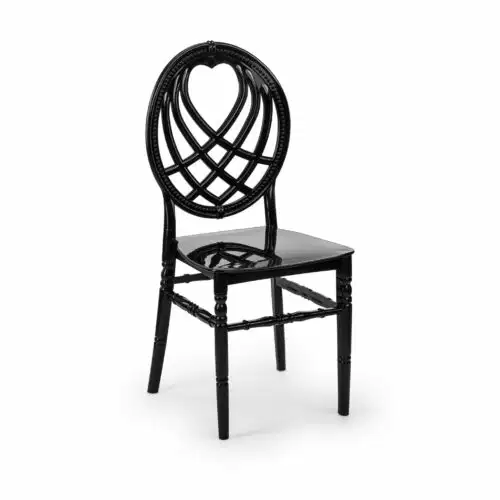 Hochzeitsstuhl Oxo Schwarz – Bild 1