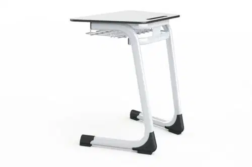 Schultisch Elegan | Einzelplatz-HPL – Bild 1