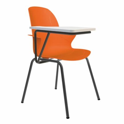 Schulstuhl Linx | Metall 4-Fuß – Schreibtablett – Spice