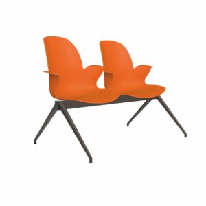 Wartezimmer Stuhl Linx | 2-Sitzer Spice