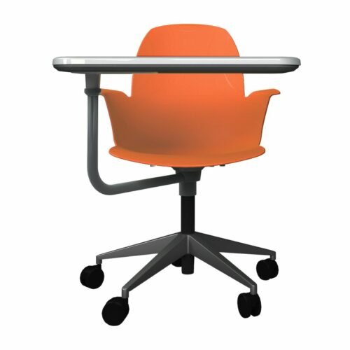 Schulstuhl Linx | Sternfuß - Schreibtablett - Spice – Bild 2