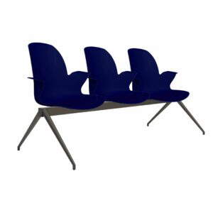 Wartezimmer Stuhl Linx | 3-Sitzer Starlight