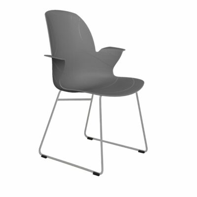 Schulstuhl Linx | Metallfuß – Stone/Stone