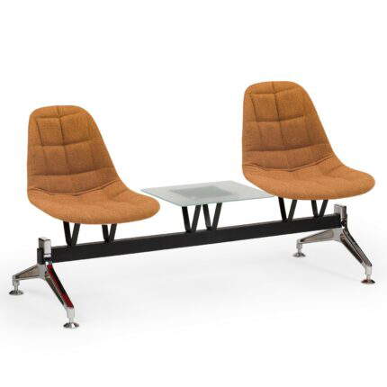 Wartezimmer Stuhl Eos-X2 Pad Orange