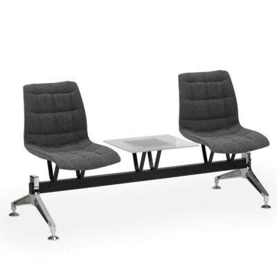 Wartezimmer Stuhl Laser-X2 Pad Anthrazit