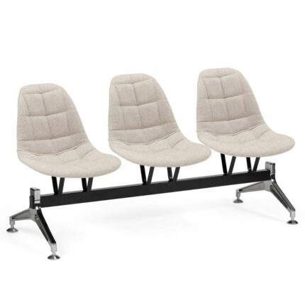 Wartezimmer Stuhl Eos-X3 Pad Creme