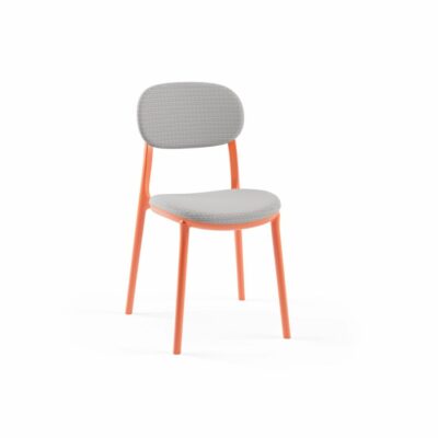 Stuhl Duo Pad Orange Grau