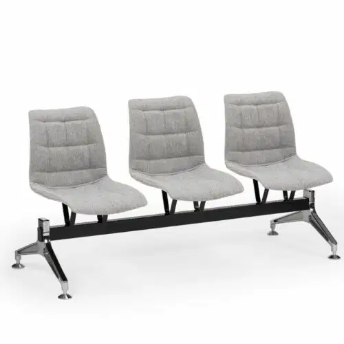 Wartezimmer Stuhl Laser-X3 Pad Grau