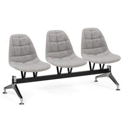 Wartezimmer Stuhl Eos-X3 Pad Grau