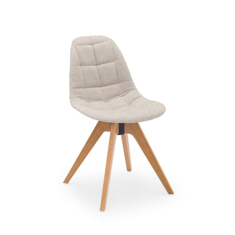 Stuhl Eos-YW Pad  Creme Stuhl Eos-YW Pad Creme