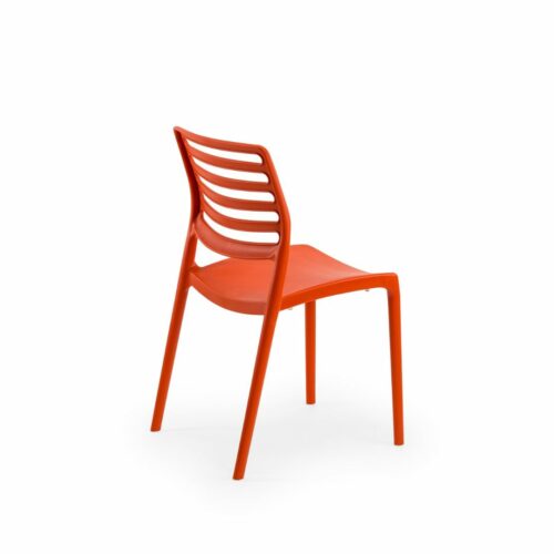 Stuhl Louise Orange – Bild 2