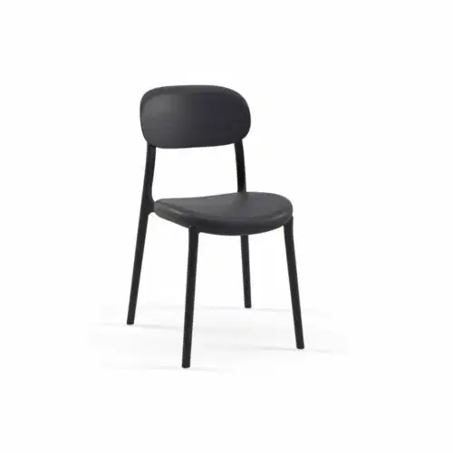 Stuhl Ali Schwarz / Anthrazit – Bild 1