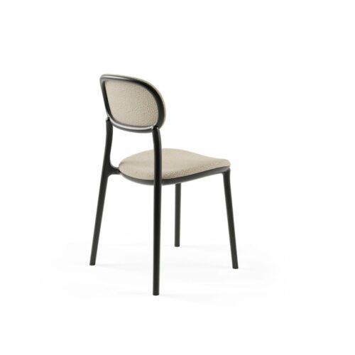 Stuhl Duo Pad Sofia / Schwarz – Bild 2