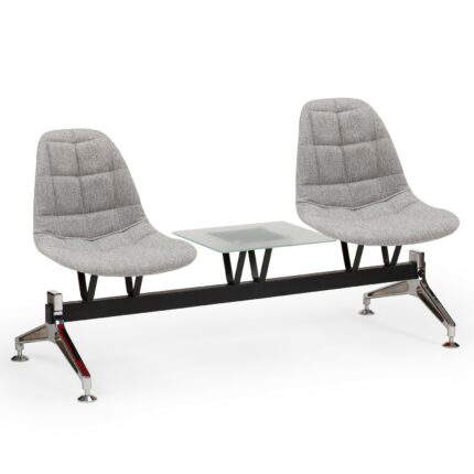 Wartezimmer Stuhl Eos-X2 Pad Grau