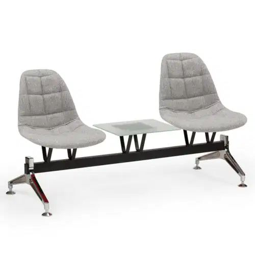 Wartezimmer Stuhl Eos-X2 Pad Grau