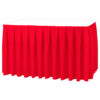 Skirting Excellent Kellerfalte Rot B1