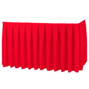 Skirting Excellent Kellerfalte Rot B1