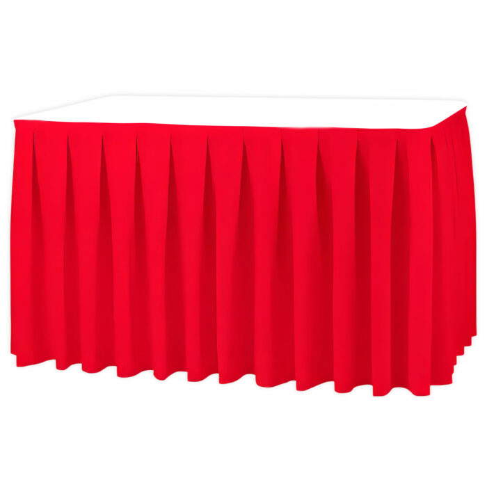 Skirting Excellent Kellerfalte Rot B1