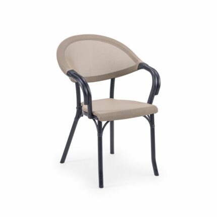 Sessel Flash-N | Anthrazit Gestell Leinen 711