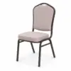 Bankettstuhl Alicante Modern SM400 mit gepolsterter Sitz- und Rückenfläche und stabilem Metallgestell