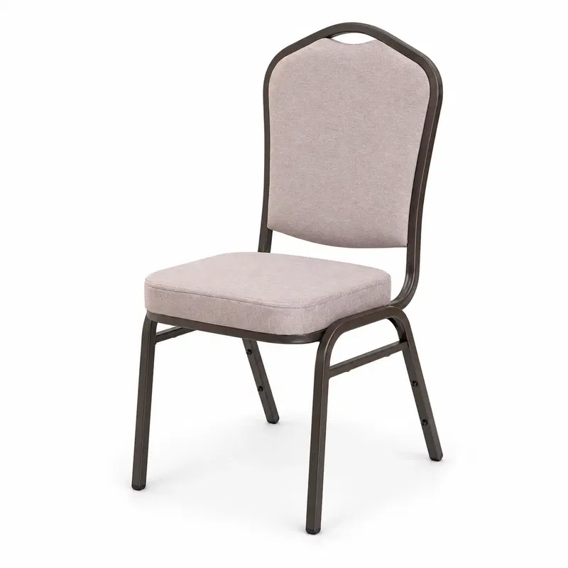 Bankettstuhl Alicante Modern SM400 Bankettstuhl Alicante Modern SM400 mit gepolsterter Sitz- und Rückenfläche und stabilem Metallgestell