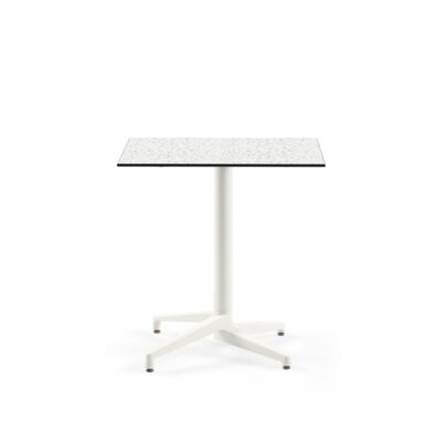 Quadratischer Tisch MOON-C / HPL/CPL TERRAZZO-2 | Fix