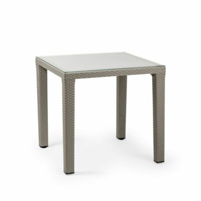 Quadratischer Tisch ANTARES 80x80 CM Nerz