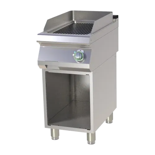 Product-photo-FTR-740-E-00019421 Grillplatte geriffelt mit Unterbau | RM - FTR 740 E – Bild 1