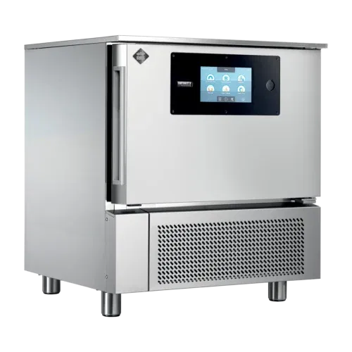 Product-photo-ISN-0511-PD-00038865 Cellule de refroidissement 5x GN 1/1 panneau de commande tactile 230 V, porte battante à droite | RM - ISN 0511 PD – Bild 1