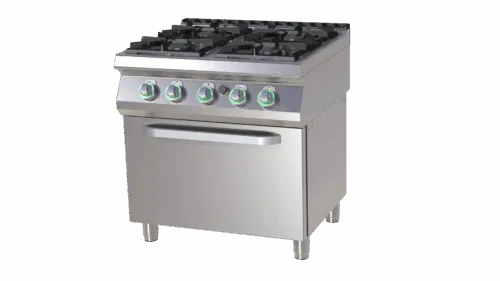 Product-photo-SPBT-780-21-G-00015106 Gasherd mit Backofen 2/1 | RM - SPBT 780/21 G – Bild 1