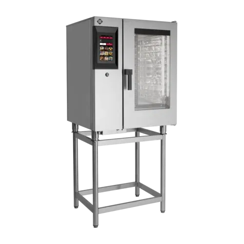 Product-photo-STMB-1011-G-00038550 Four à convection STEAMBOX gaz Chaudière 10x GN 1/1 Écran tactile couleur Nettoyage automatique Écran 10" | RM - STMB 1011 G – Bild 1