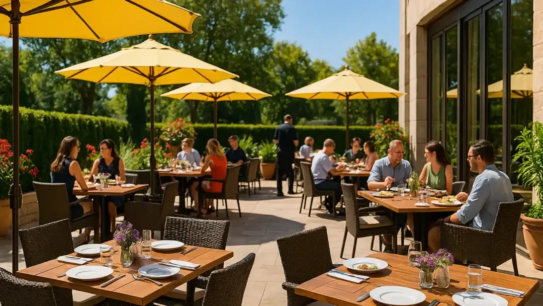 Sommerterrasse optimal einrichten: Möbelideen für Gastronomie 2 gastronomiemobel