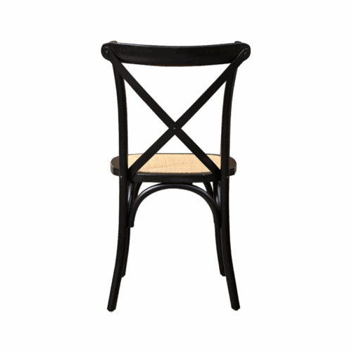 holz-hochzeitsstuhl-cross-back-wood-rattan-schwarz (2) Hochzeitsstuhl CROSS-BACK WOOD Holz – RATTAN schwarz – Bild 3