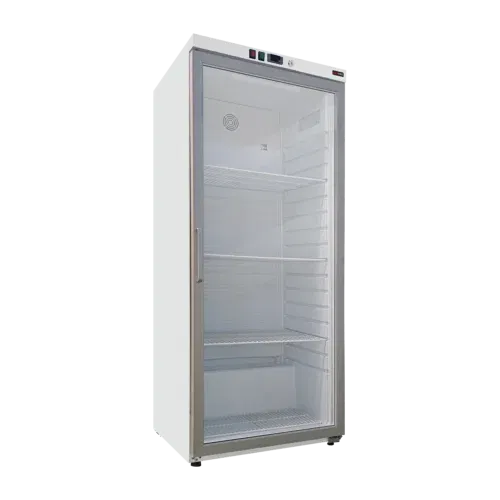 Product-photo-DRR-400-G-00018389 Kühlschrank 350 l, Glastür Türen, weiß | REDFOX - DRR 400/G – Bild 1