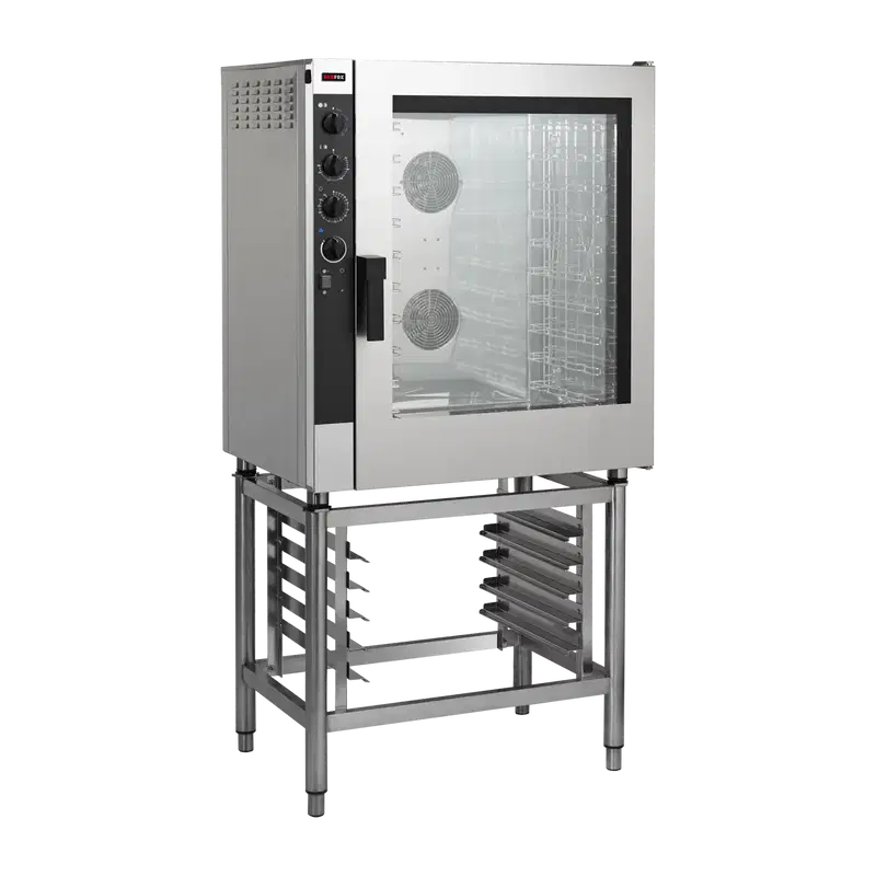 Product-photo-EPMN-1011-E-00038560 Four à convection électrique Système d'injection manuel 10x GN 1/1 | REDFOX - EPMN 1011 E – Bild 1