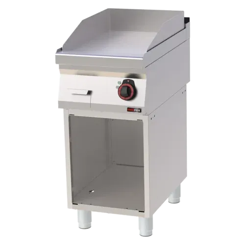 Product-photo-FTH-70-40-E-00110060 Grillplatte 40x51 elektrisch glatt mit Unterbau 400 V | REDFOX - FTH 70/40 E – Bild 1