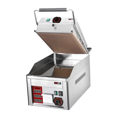 Product-photo-FTHC-30-ED-KD-30-T-00013926 Steakgrill elektrisch mit digitalem Timer und obere Kontaktplatte 32x48 Tisch | REDFOX - FTHC 30 ED + KD 30 T – Bild 1