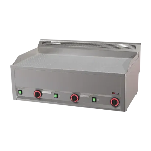 Product-photo-FTHRC-90-EL-00021123 Grillplatte 97x48 elektrisch Durable Chrome kombiniert ohne Unterbauten 400 V | REDFOX - FTHRC 90 EL – Bild 1