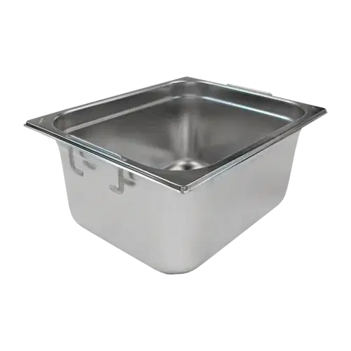 GN-Behälter GN 1/2 - 150 Fallgriff Edelstahl | REDFOX - GN 1/2-150 U – Bild 1