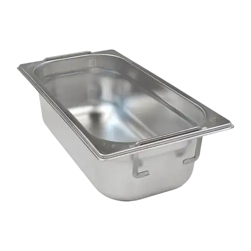 GN-Behälter GN 1/3 - 100 Fallgriff Edelstahl | REDFOX - GN 1/3-100 U – Bild 1