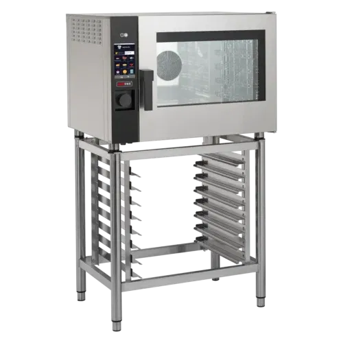 Product-photo-MPD-0511-ERAM-00012877 Kombidämpfer elektrisch 5x GN 1/1 Einspritzung Touchdisplay farbig automatisches Waschen rechte Tür | REDFOX - MPD 0511 ERAM – Bild 1