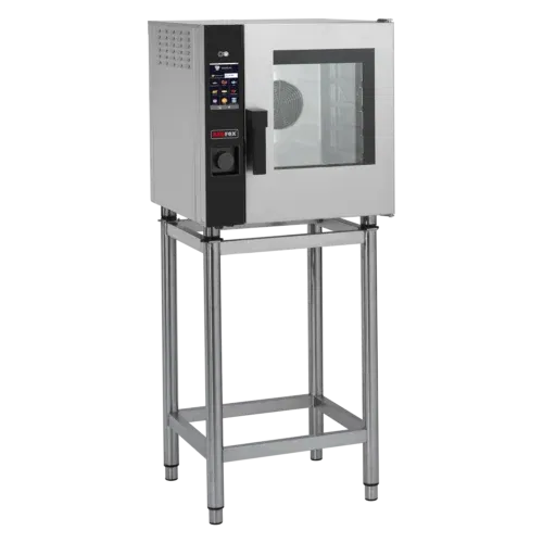 Product-photo-MPD-0523-ER-00014265 Kombidämpfer elektrisch 5x GN 2/3 Einspritzung Touchdisplay farbig rechte Tür | REDFOX - MPD 0523 ER – Bild 1