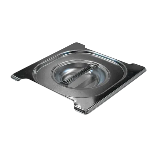 Product-photo-VGN-1-6-U-00005062 Deckel GN 1/6 Fallgriff Edelstahl | REDFOX - VGN 1/6 U – Bild 1