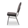 Stapelstühle / Bankettstühle HERMAN DELUXE schwarz Öko-Leder – Bild 4