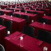 Konferenztischhusse Davos Bordeaux