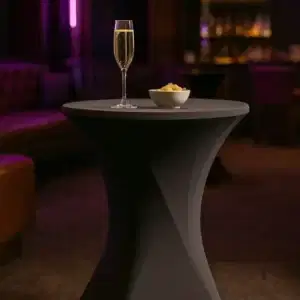 stehtischhusse 80cm anthrazit