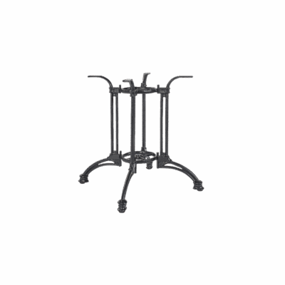 Rustical QUATTRO Tischgestell – Gusseisen-Gestell 61×61 cm, 72 cm Höhe