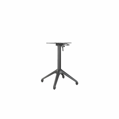 CLEVER Tischbasis – klappbare Basis mit vertikalem Stapelsystem, Höhe 72 cm – Bild 2