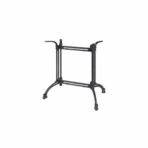 Rustical DUO Tischbasis – Doppel-Gusseisen-Gestell, Basis 42×42 cm, Höhe 72 cm